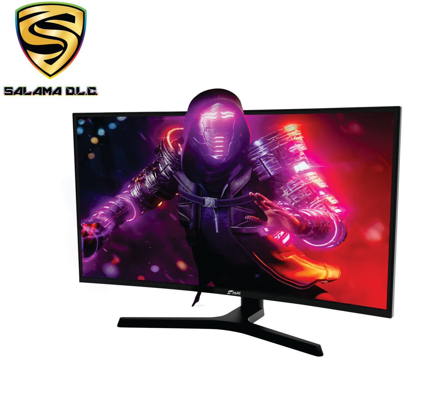 Monitor Gamer J&R 27" Curvo 165Hz 1ms Full HD