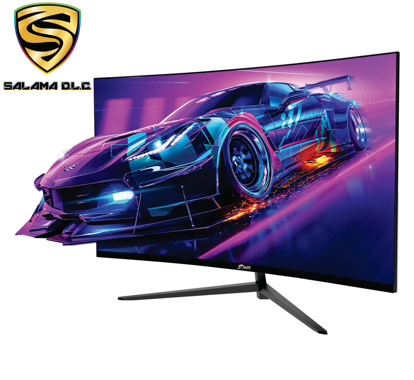 Monitor Gamer J&R 32" Curvo 165Hz 1ms Full HD