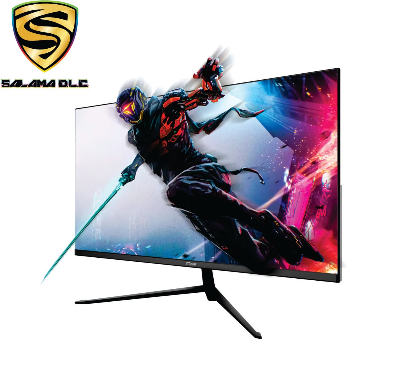 Monitor Gamer J&R 27" Curvo 75Hz 3ms Full HD