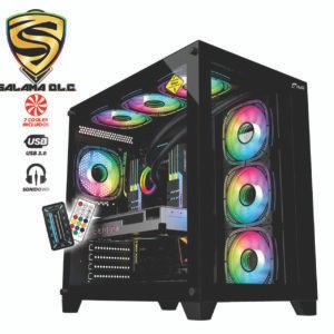 CHASIS GAMER SUPER HERO JX126 DARKNESS